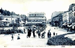 Philippeville - Place de la Marine - 1931